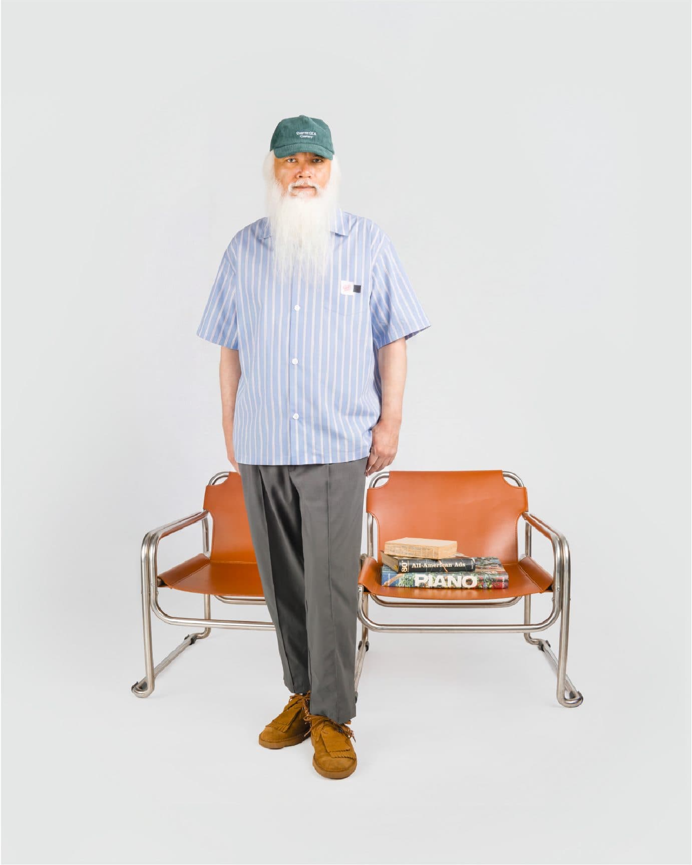 CLASSIC DAD S/S SHIRT BLUE RED view 4