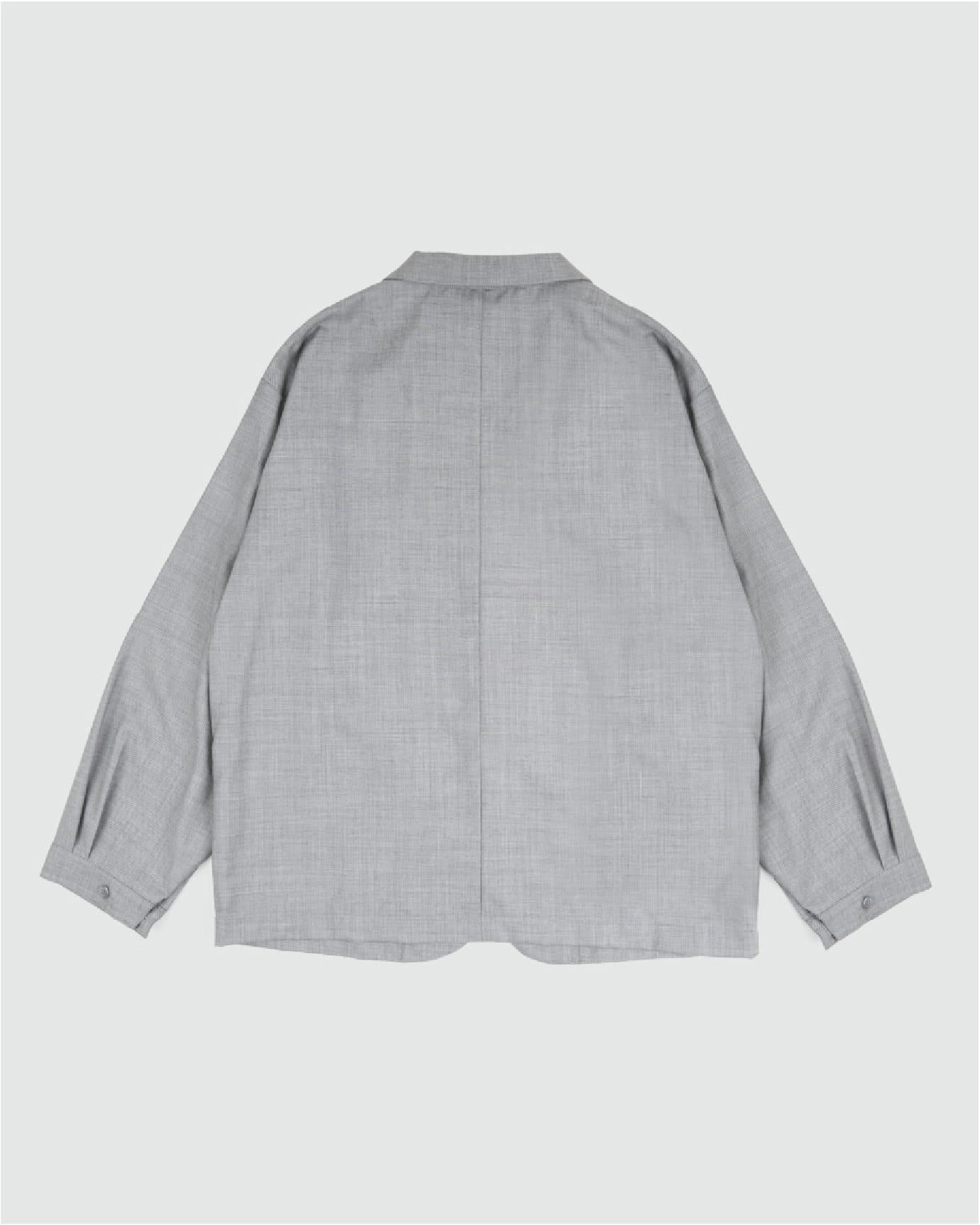 WOOL CASUAL SUIT GREY view 2