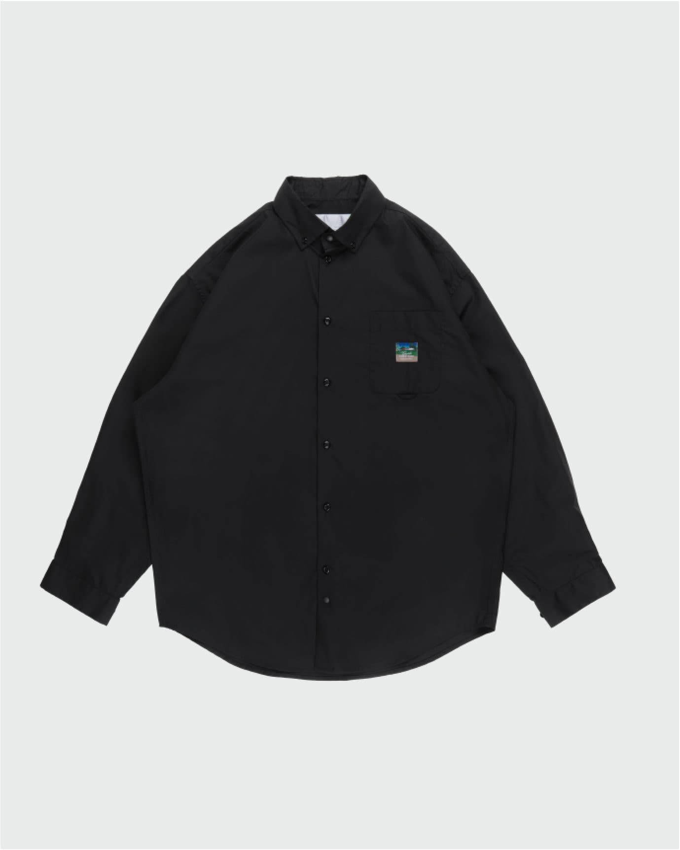 CLASSIC DAD L/S SHIRT BLACK