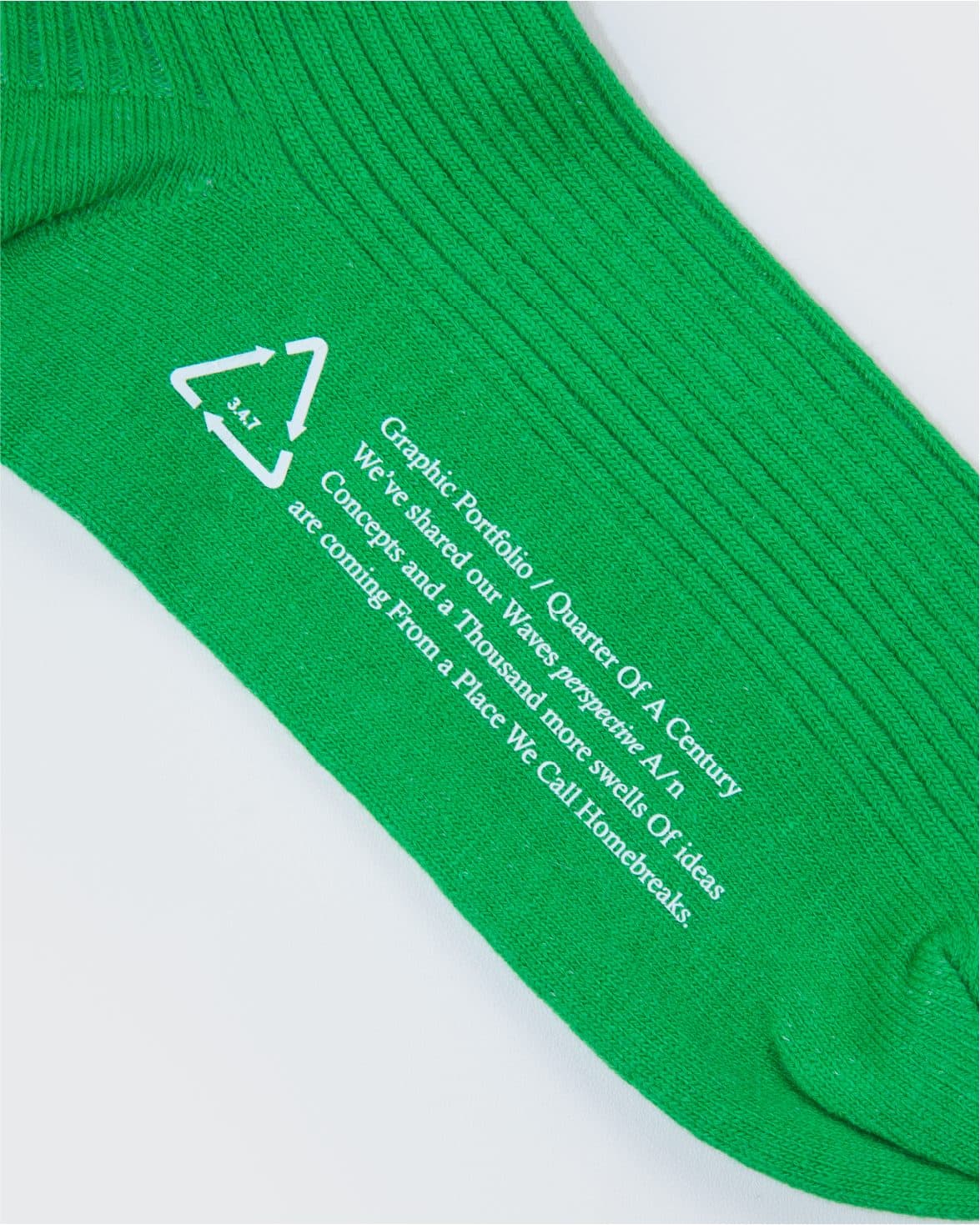 PELTY SOCKS GREEN view 2