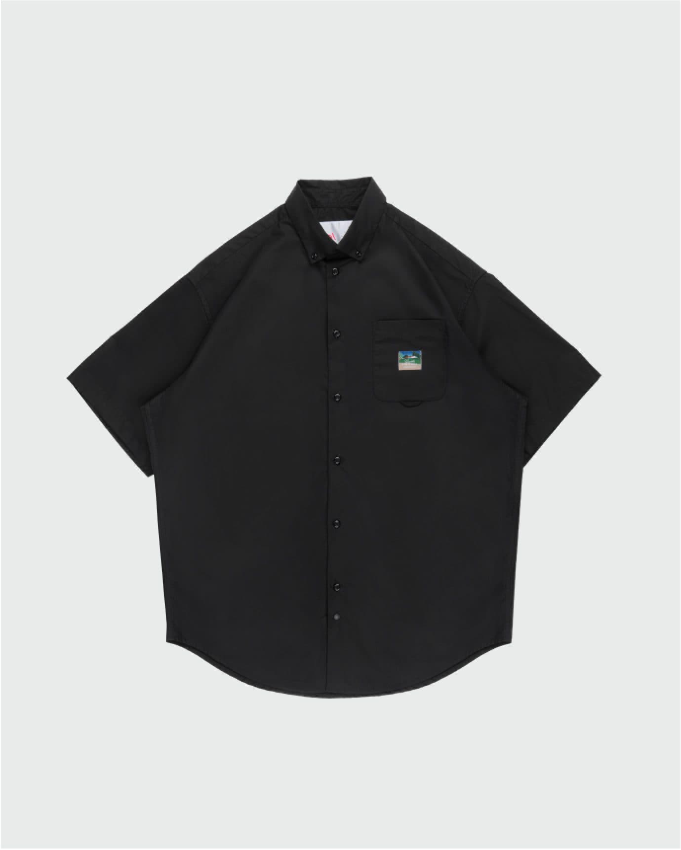 CLASSIC DAD S/S  SHIRT BLACK