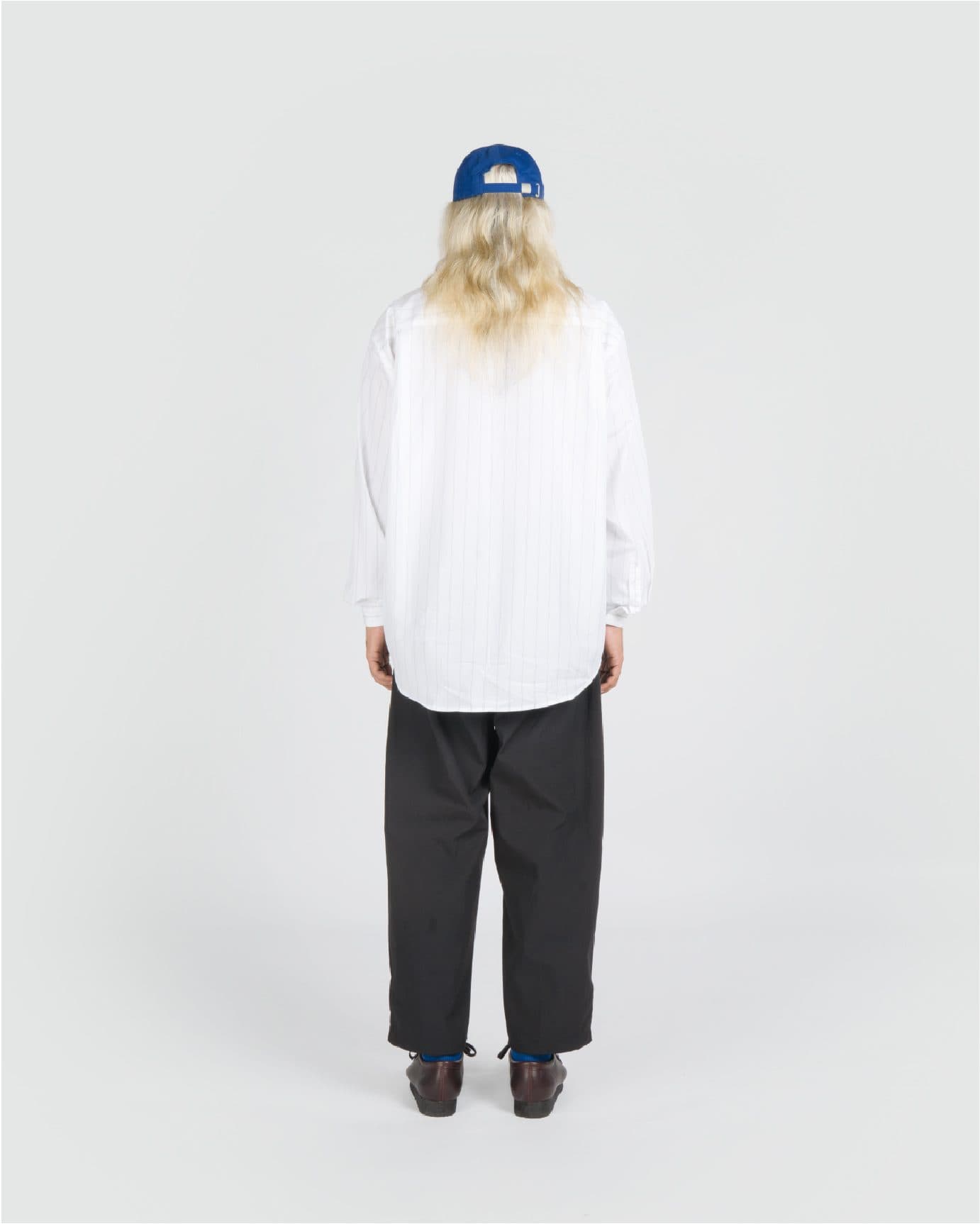 CLASSIC DAD L/S SHIRT WHITE GREY view 3