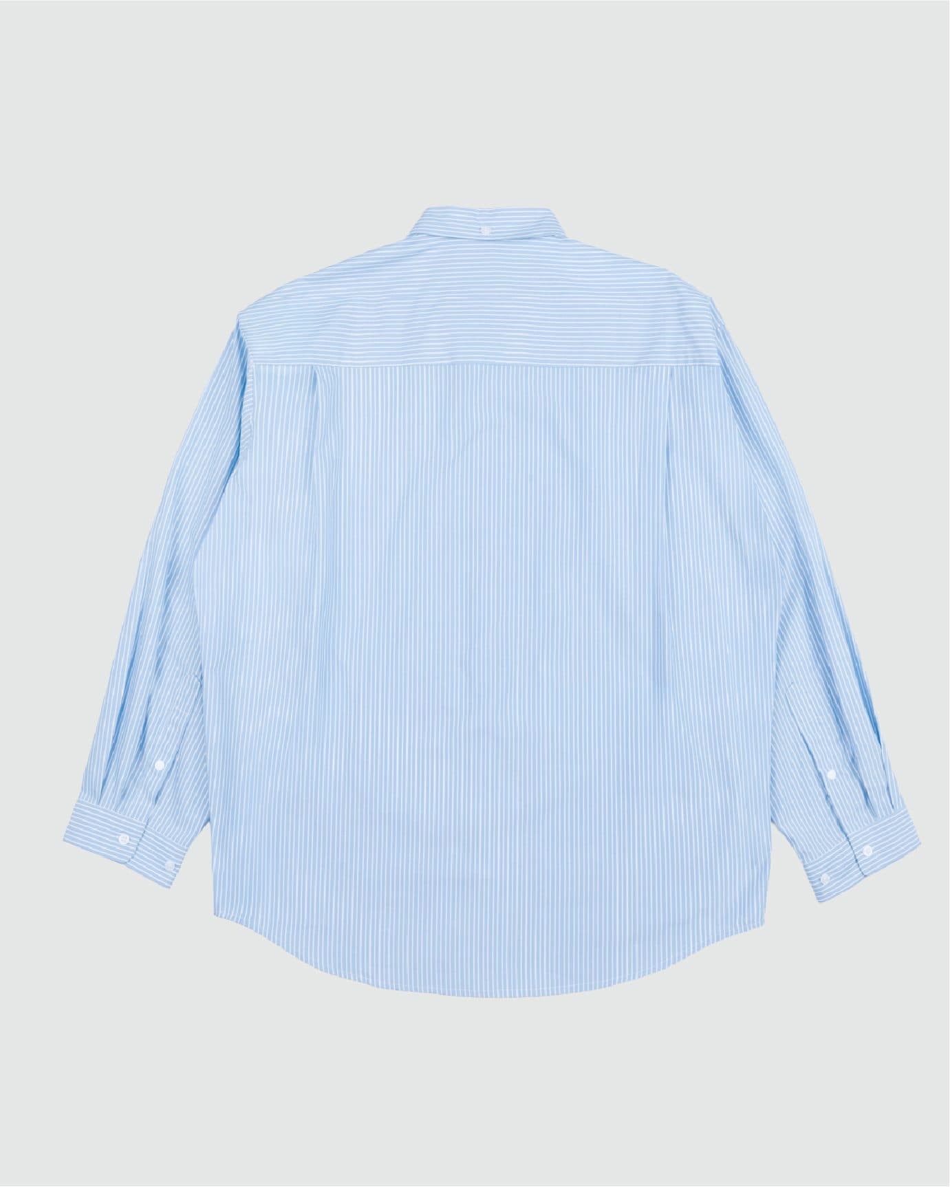 CLASSIC DAD L/S SHIRT BLUE STRIPES II view 2