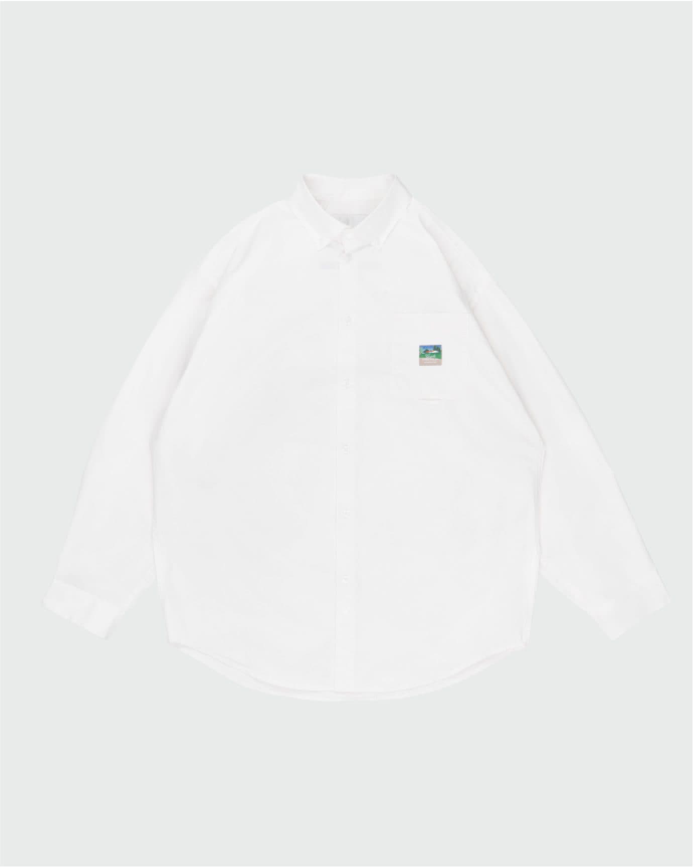 CLASSIC DAD L/S SHIRT WHITE