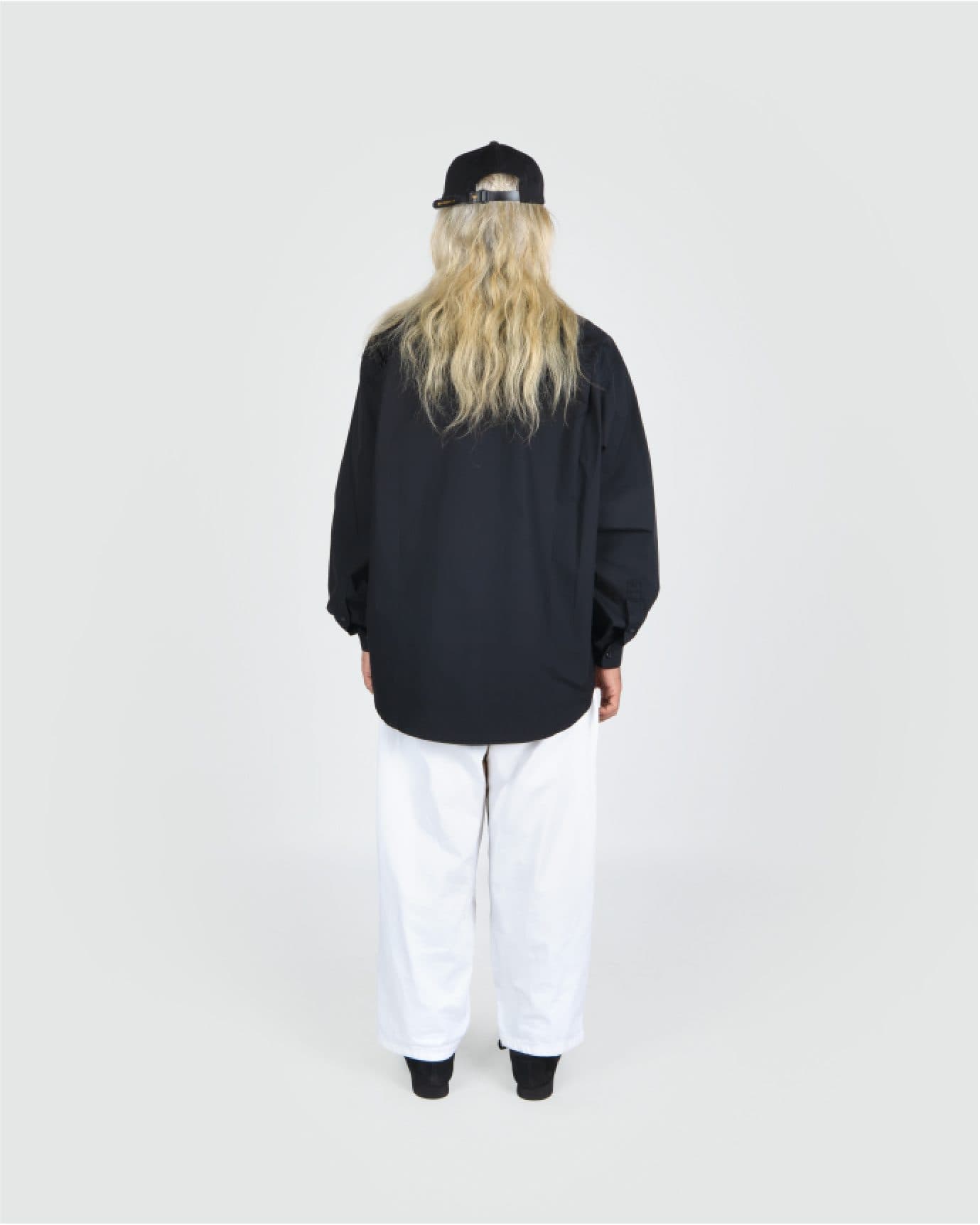 CLASSIC DAD L/S SHIRT BLACK view 3