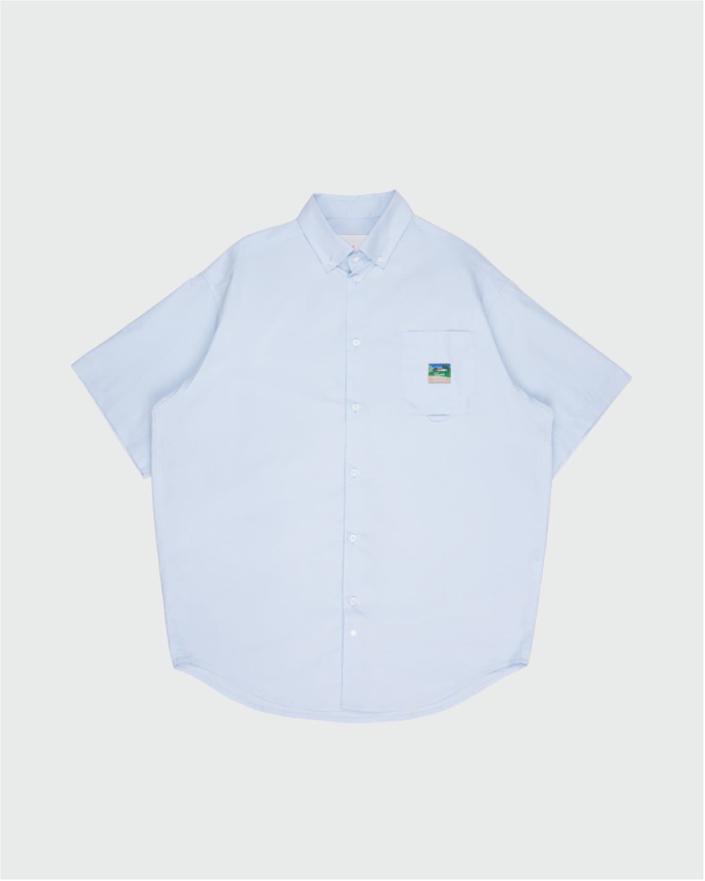 CLASSIC DAD S/S SHIRT BABY BLUE