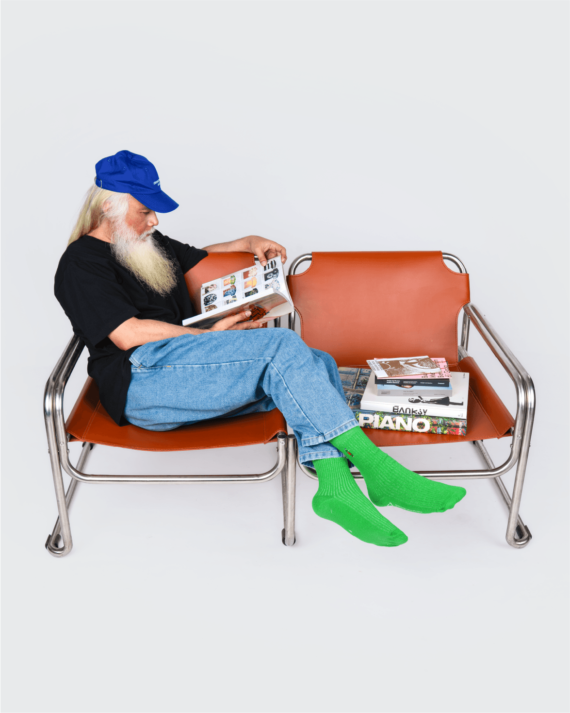 PELTY SOCKS GREEN view 4
